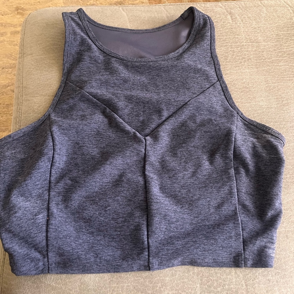JoyLab Charcoal Sleeveless Top